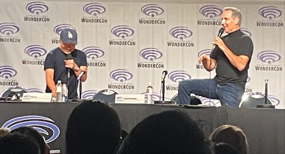 Jim Lee and Todd McFarlane at WonderCon 2025