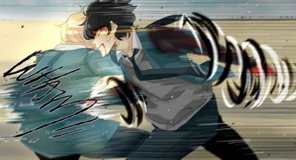 WEBTOON unOrdinary fight scene