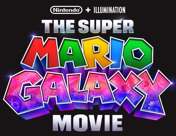 The Super Mario Galaxy Movie title treatment